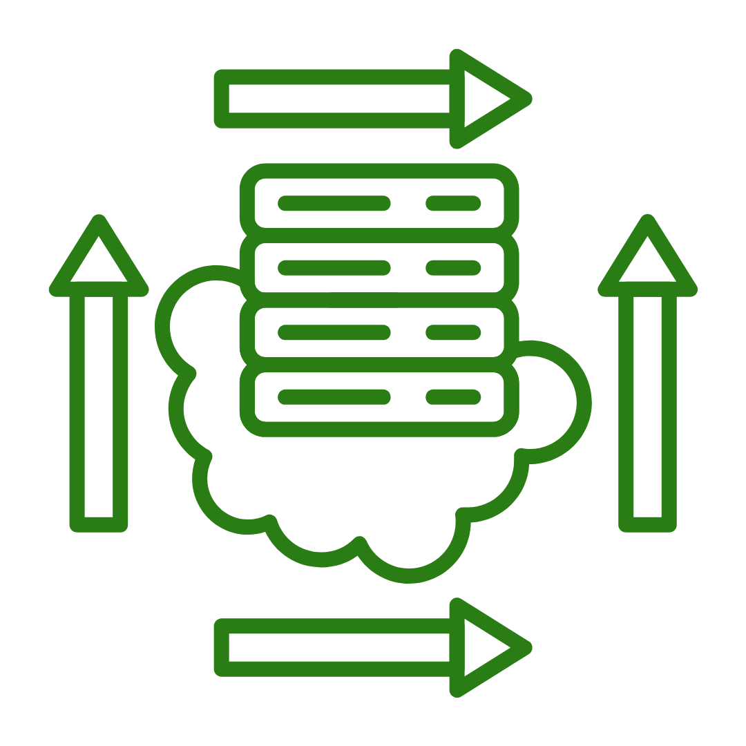 Flexible Resource Scaling with cloud web hosting